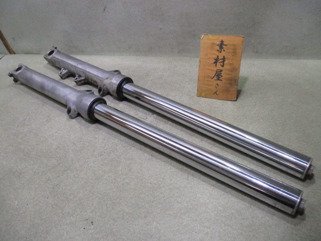 ホーネット250 フロントフォーク 9☆マグナ250用フロントフォーク左右918B 純正.曲がり無し.MC29.41φ.80