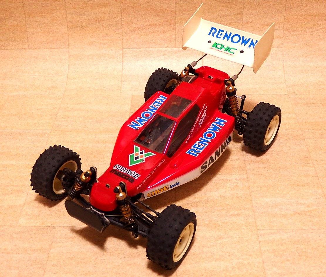 1/10 京商 旧車 当時物 ターボ オプティマ ミッド スペシャル 4WD オフロードレーサー