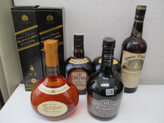 古酒】ウイスキー スコッチウイスキーおまとめ 古酒 ウイスキー 各種 7