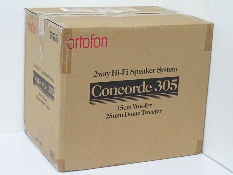 □□ortofon Concorde 305 スピーカーペア 元箱付□□004899014m