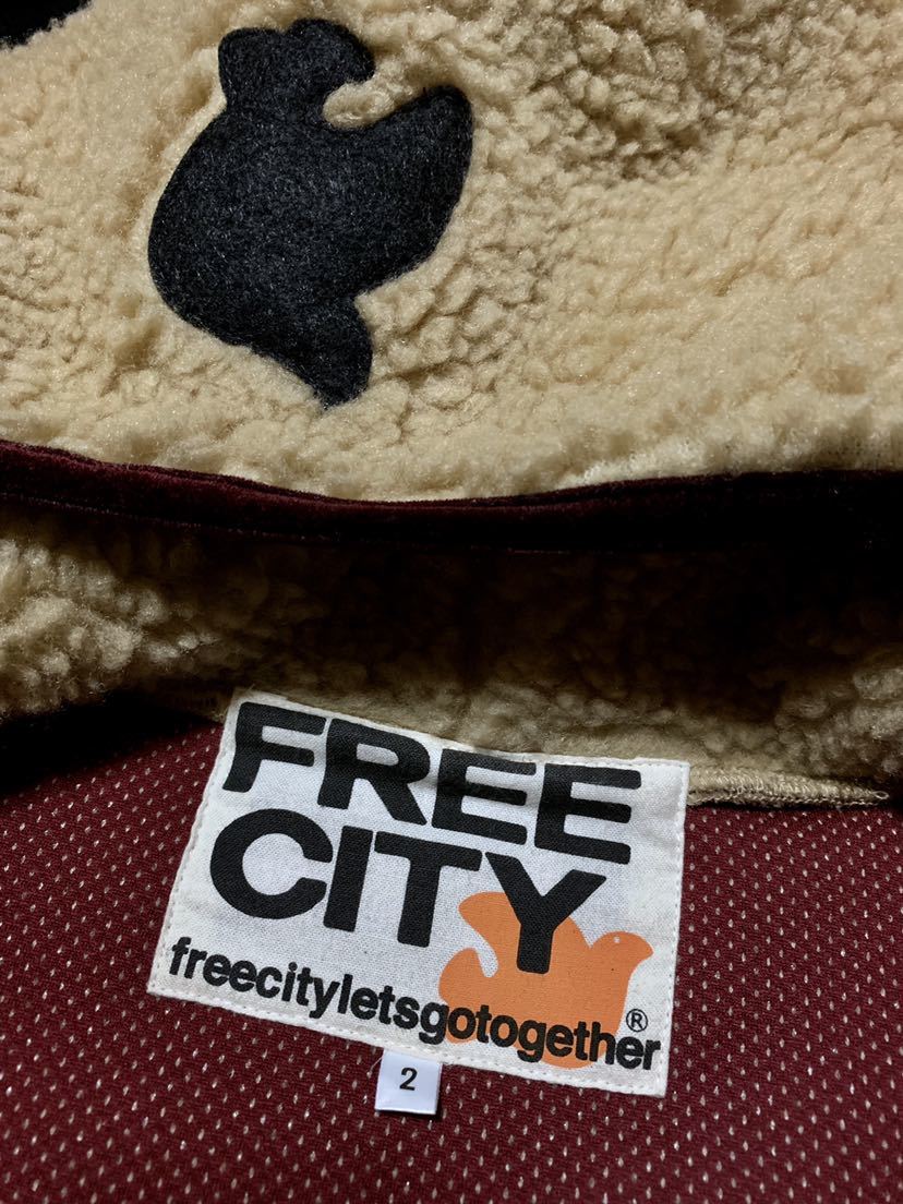 FREECITY マウンテンボアジップアップベスト フリーシティ 【公式通販】