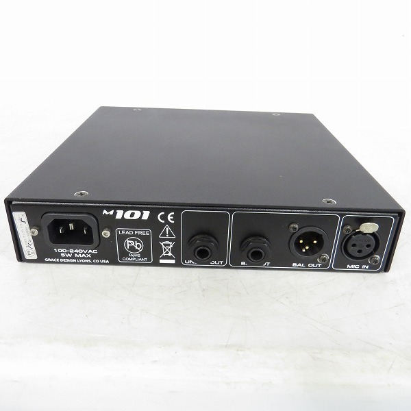 売り銀座 GRACE design m101 マイクプリアンプ 同梱×/D1X 【公式通販】