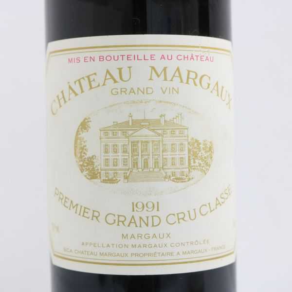 ☆1円~ CHATEAU MARGAUX（シャトー マルゴー）1991 750ml N9I0538 0