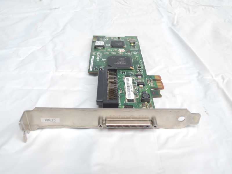Adaptec ASC29320LPE RoHS PCIe U320 SCSI HBA 動作画面有(PC/AT互換機用)｜売買された