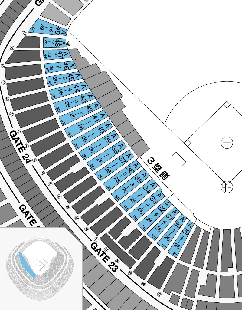 【S席下段 2席】クライマックスシリーズ　10/13＜ファイナルステージ・第4戦＞　巨人×阪神　_2