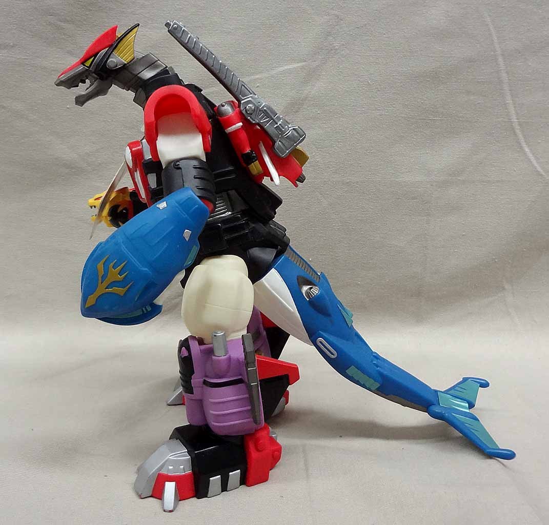 合神獣王 ダイセイザー ソフビ タグ付 コナミ 超星神グランセイザー 