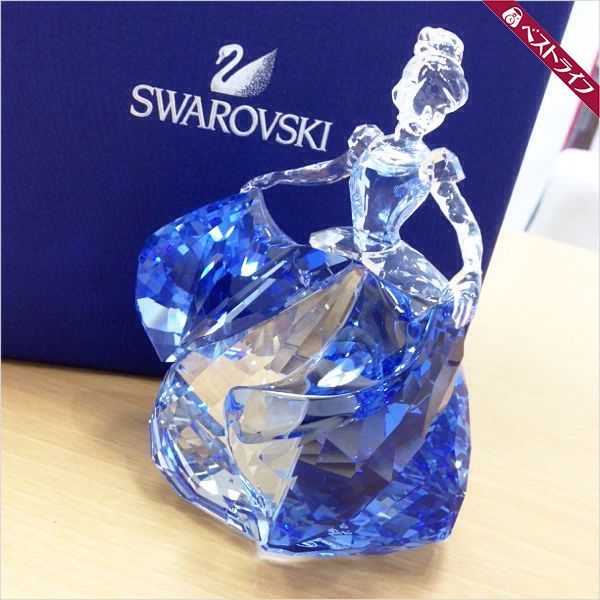 シンデレラ スワロフスキー 置物 SWAROVSKI シンデレラの中古品 