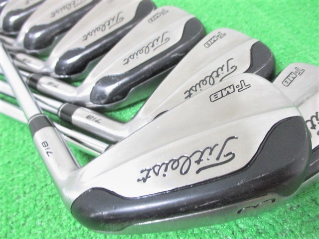 低価，送料無料 豪華8本 タイトリスト T-MB 718 8本 #3-Pw XP105 S200 Titleist アイアンセット W450(タイトリスト)｜売買されたオークション情報、yahooの商品情報をアーカイブ公開 - オークファン 男性右きき用