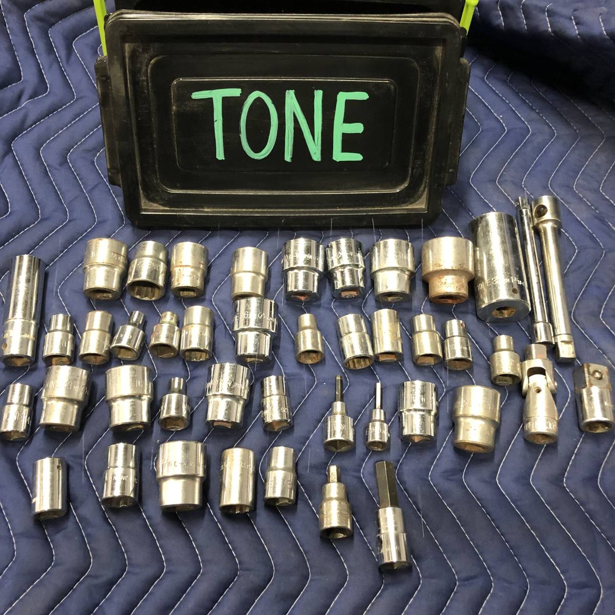 KTC TB312WA 工具用品 9．5sq．ソケットセット（十二角）12点 
