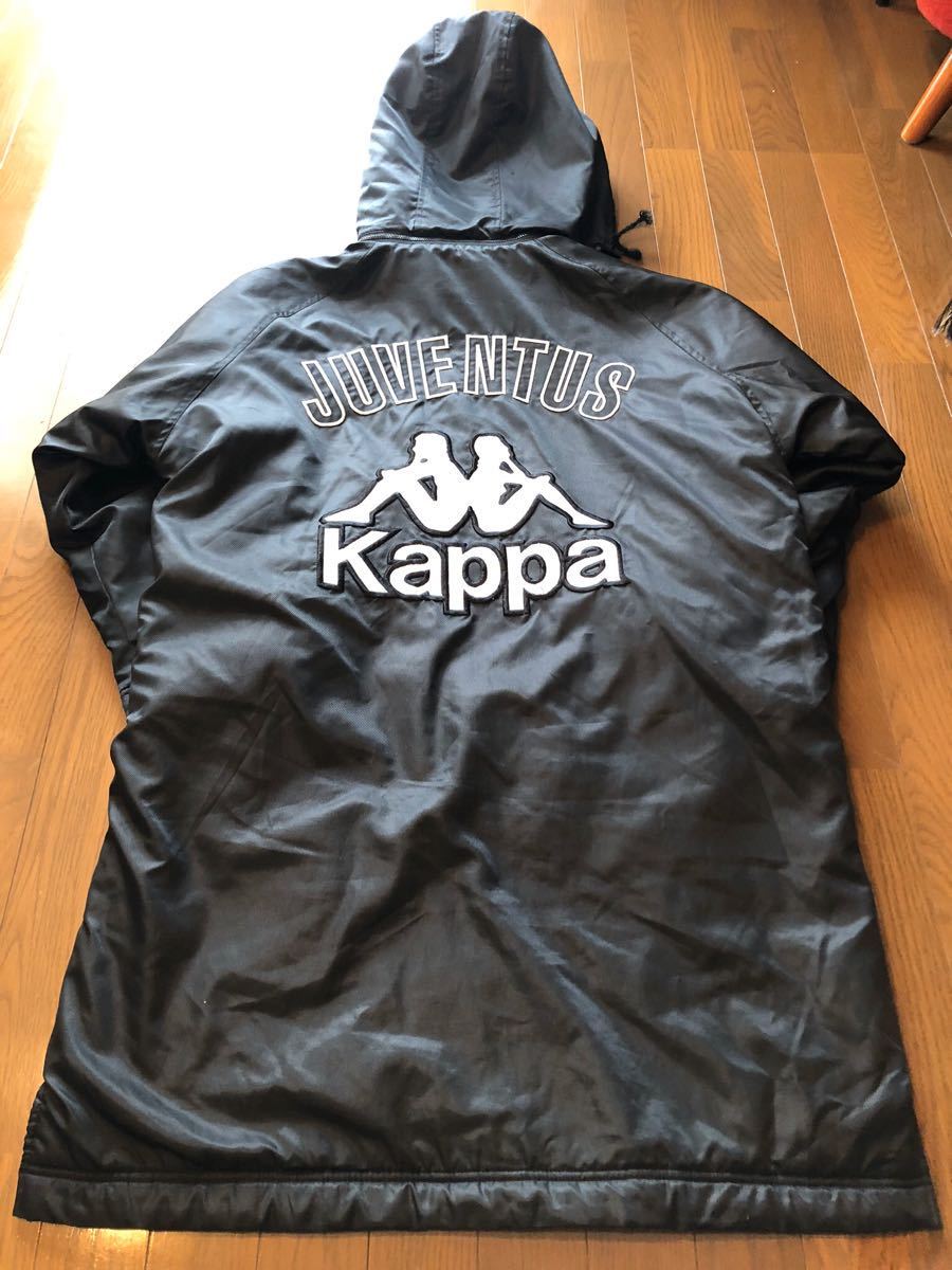 貴重!!!90年代!!! Kappa製 ユベントス ベンチコート SONY size S(L相当