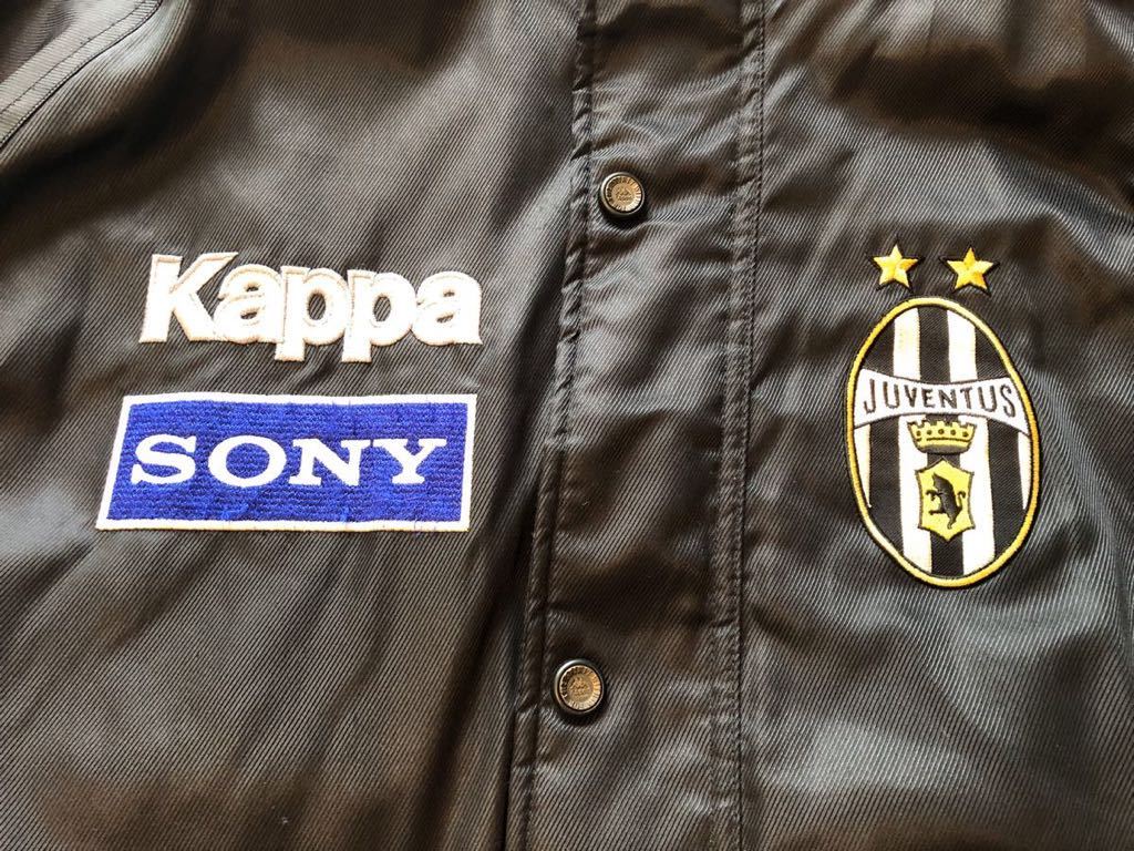 貴重!!!90年代!!! Kappa製 ユベントス ベンチコート SONY size S(L相当