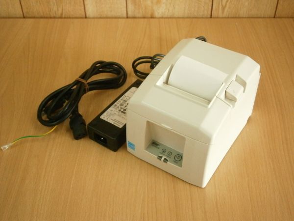 美品□スター精密 サーマルプリンター 有線LANモデル レジ用レシート