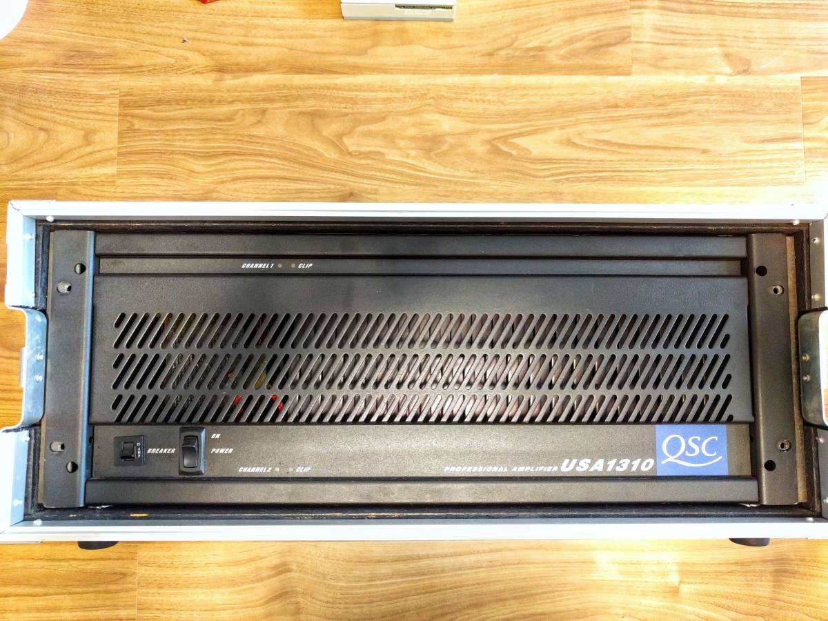 QSC AUDIO QSC USA1310 パワーアンプ 音だしOK