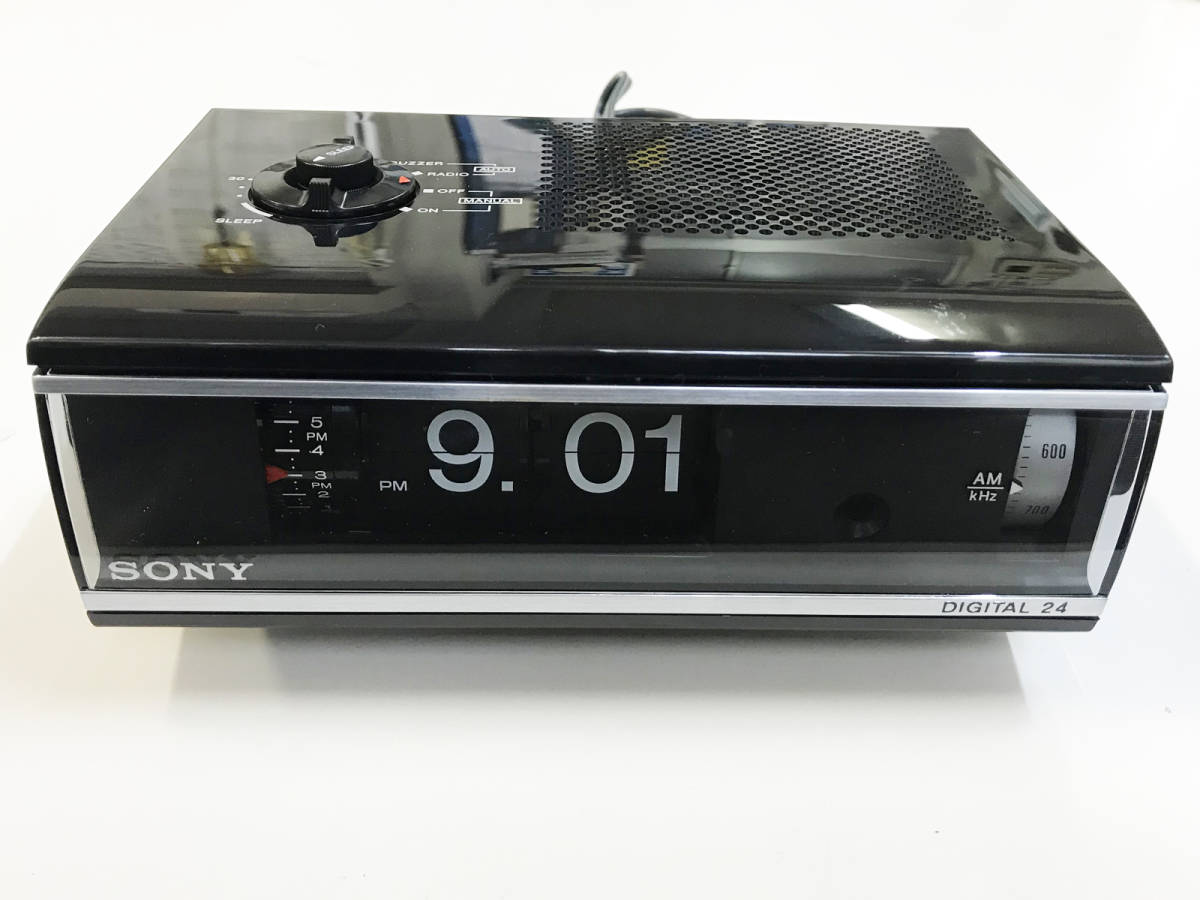 SONY - Yahoo!オークション パタパタ時計 パタパタ時計」ラジオ ラジオ 