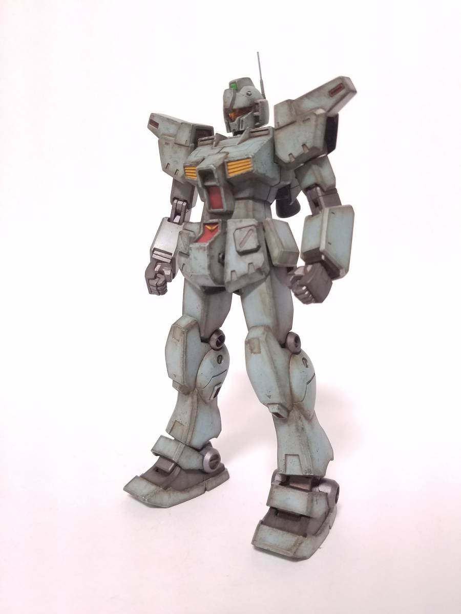  HG1/144 RGM-79N ジムカスタム 改修ウェザリング塗装済完成品_2