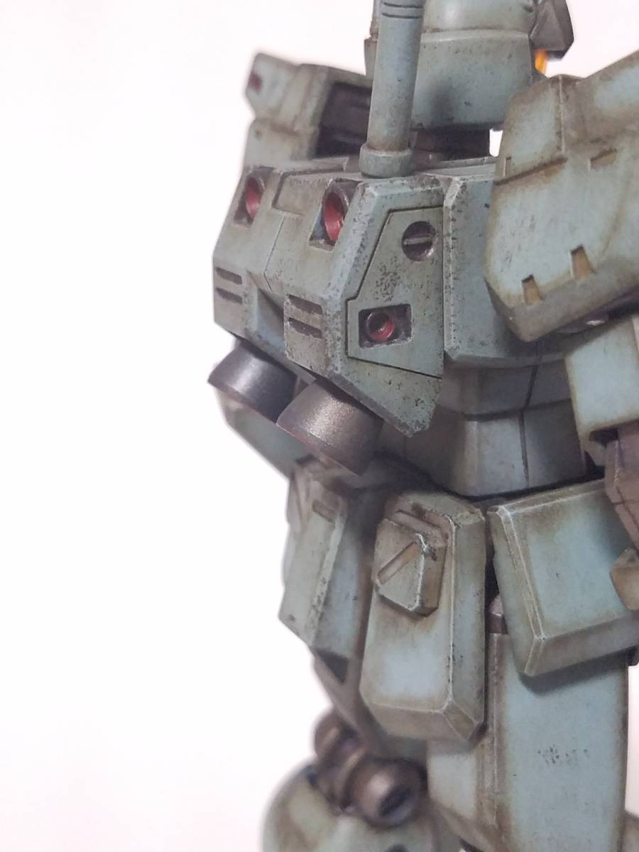  HG1/144 RGM-79N ジムカスタム 改修ウェザリング塗装済完成品_5