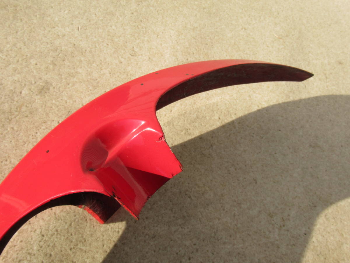 FRP フロントフェンダー 3面フェンダー トンガリ 中古品 当時物 RZ250  