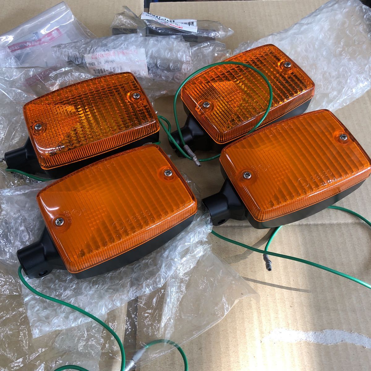 純正 ウインカーステー Z1 タイプ 4個セット Z2 Z1⁄Z2タイプ ポッシュ 