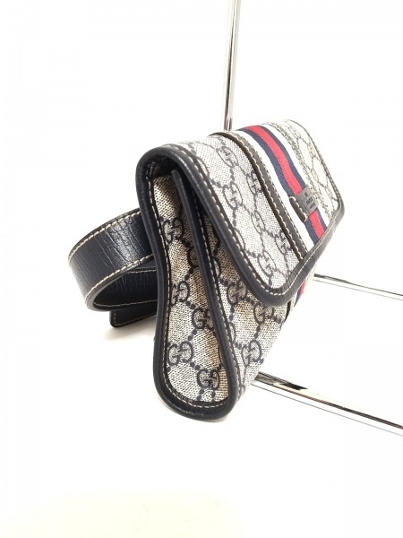 グッチ GUCCI ウエストポーチ 152597 GG柄/シェリ PVC(塩化ビニール