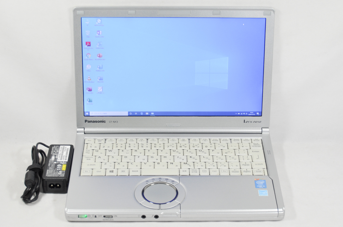 超美 軽量 win10 office2016 即使用 Panasonic Let's note CF-NX3 高速