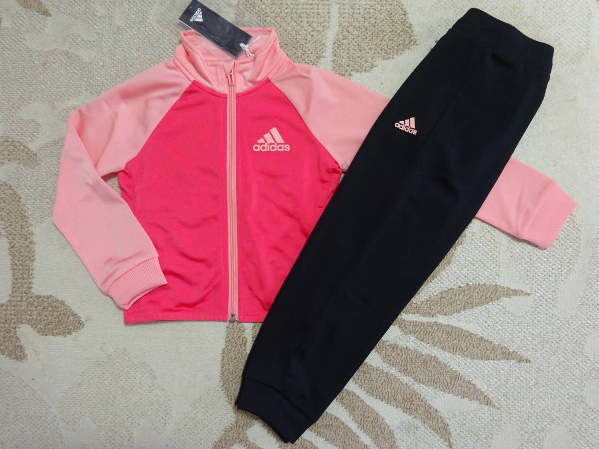新品♪アディダスガールズ・adidas♪110♪裾ゴムで長く着れる 