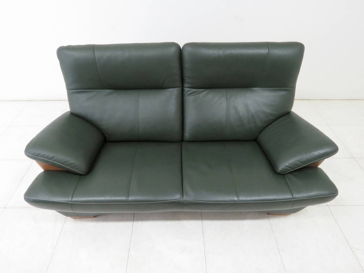 ☆美品☆□karimoku カリモク□chitano チターノ□ブルックス 2人掛け