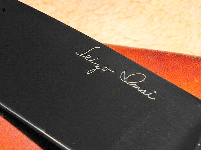  by Seizo Imai Hand Made Custom Knife ４ich Drop Point 保管品 マニア必見(ハンティングナイフ、狩猟刀)｜売買されたオークション情報、yahooの商品情報をアーカイブ公開 - オークファン ハンティングナイフ、狩猟刀