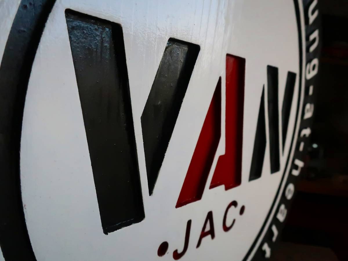 VAN JACKET 木製 立体看板 丸VAN Black 【公式通販】