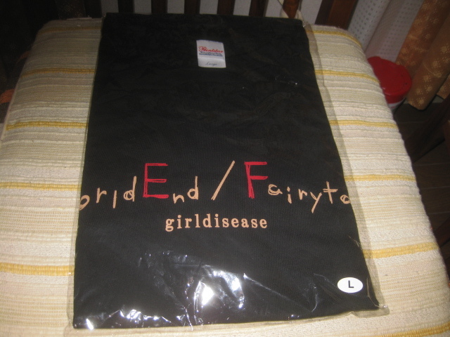 未使用 少女病 First Live WorldEnd Fairy talE Tシャツ Lサイズ