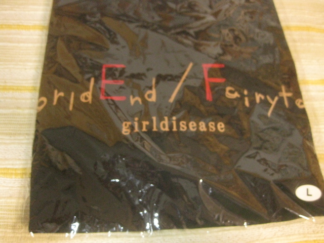 未使用 少女病 First Live WorldEnd Fairy talE Tシャツ Lサイズ