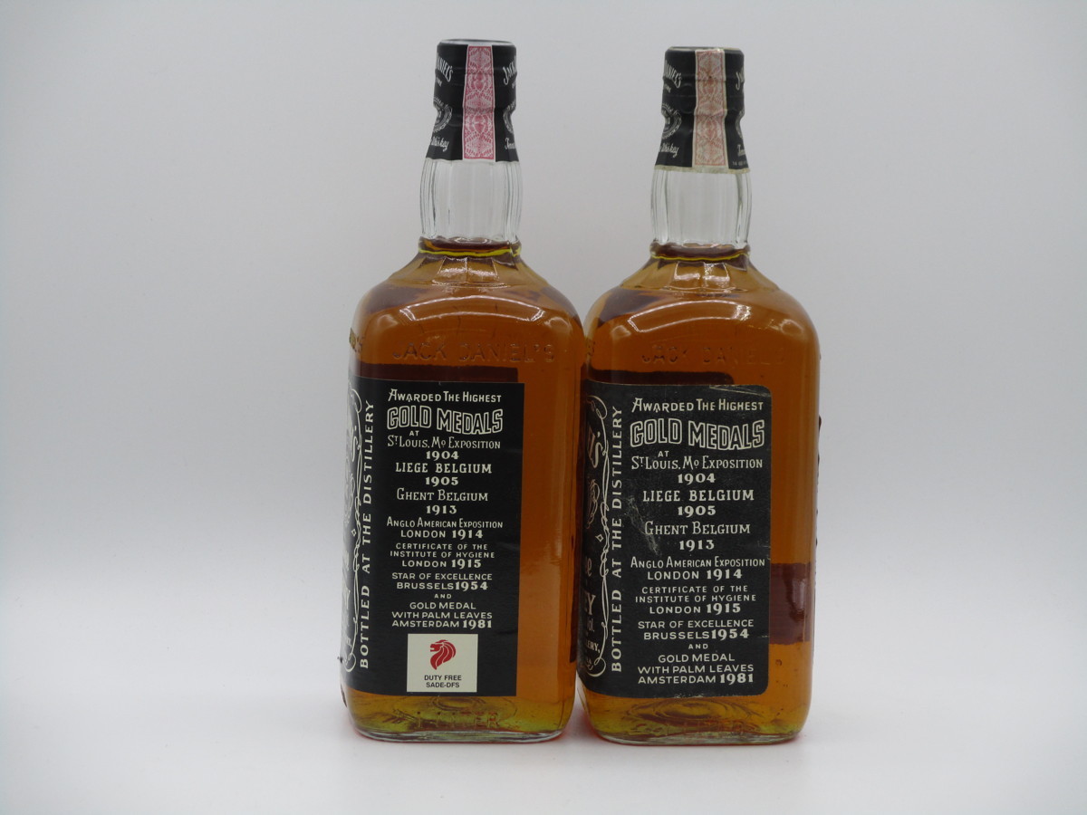 JACK DANIEL'S OLD TIME NO.7 2本セット ジャックダニエル テネシー