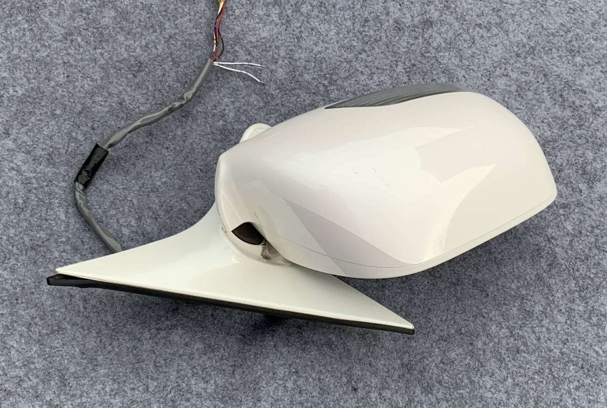 クラウン 18系□ゼロクラウン 純正OP LEDウインカー付 ドアミラー 右側 