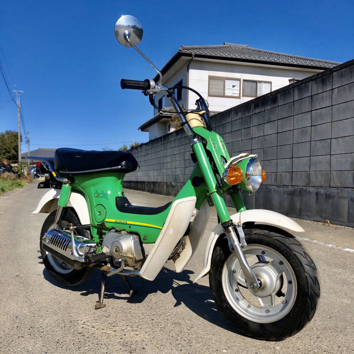 シャリー50 CF50 エンジン始動. 書類付.絶版. 人気. 希少. ベース車