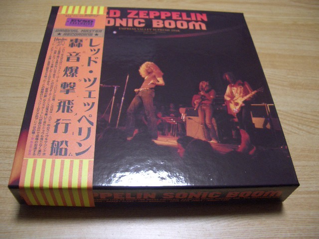 洋楽 LED ZEPPELIN SONIC BOOM empress valley CD LED ZEPPELIN/SONIC BOOM 轟音爆撃飛行船 EMPRESS VALLEY HAMPTON
