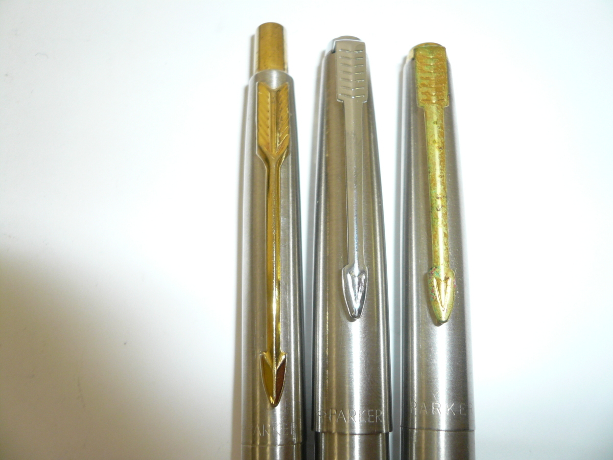 売り取扱店 PARKER パーカー/CROSS クロス 万年筆・ボールペン 3点お
