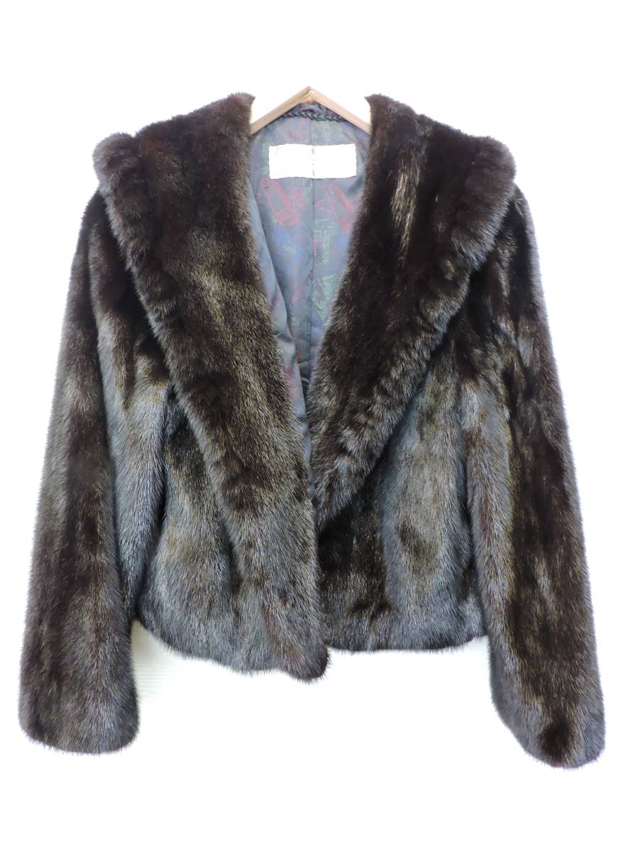 美品 SAGA MINK サガミンク Superb Quality サファイア ミンク
