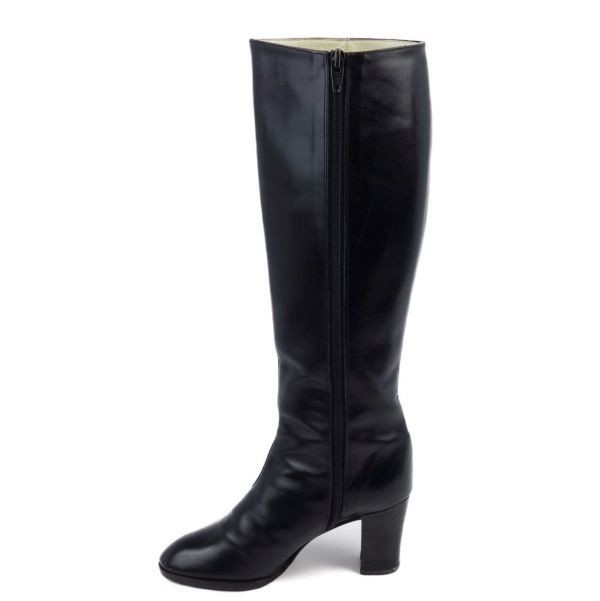 Vintage クリスチャンディオール Christian Dior ロゴ金具 レザー