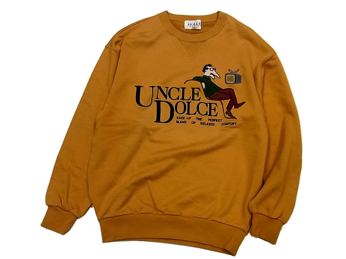 1円 □DOLCE トップス スエットトレーナー クルーネック ドルチェ 