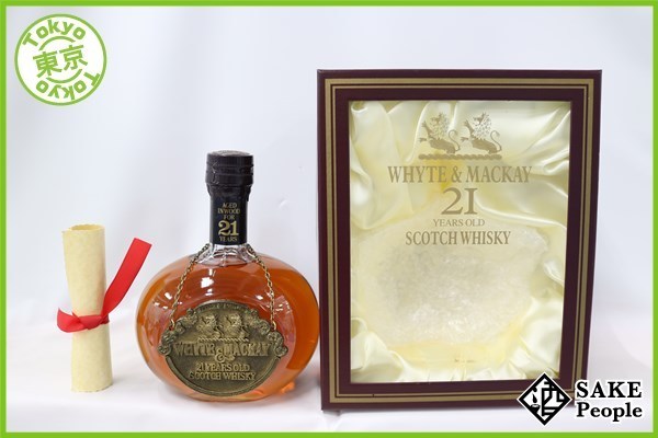 飲料 ◇注目# ホワイト&マッカイ 21年 750ml 43% スコッチ
