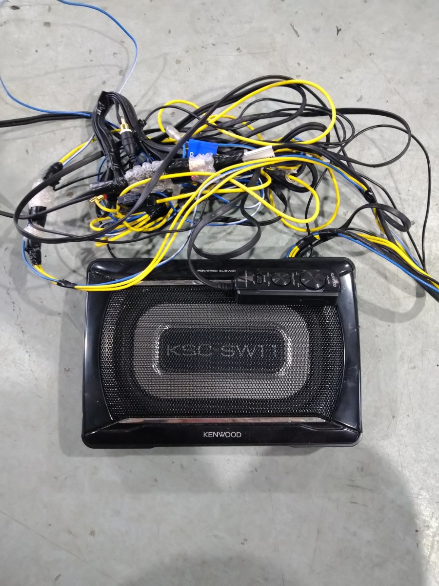carrozzeria CLASS D 500W POWER MOS FET pioneer POWERED SUBWOOFER