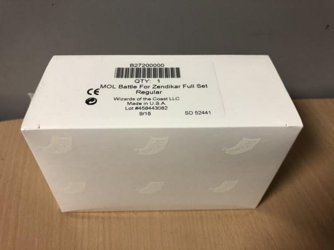 MTG 英語 戦乱のゼンディカー コンプリートセット box シュリンク 未