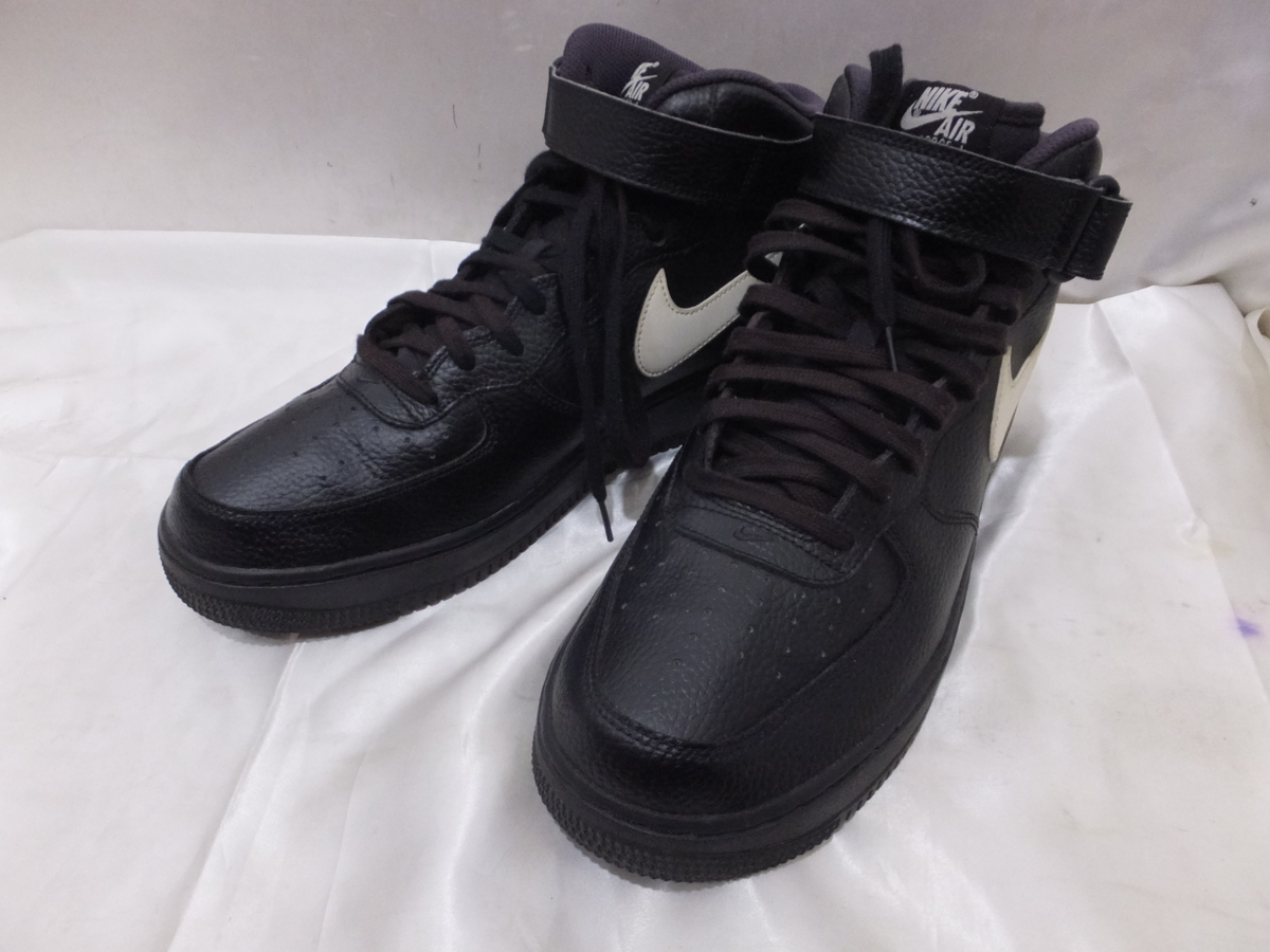 人気，豊富な NIKE ナイキ AIR FORCE 1 MID 30cm ブラック スニーカー メンズ 型番：315123-043(30.0cm以上)｜売買されたオークション情報、yahooの商品情報をアーカイブ公開 - オークファン 30.0cm以上