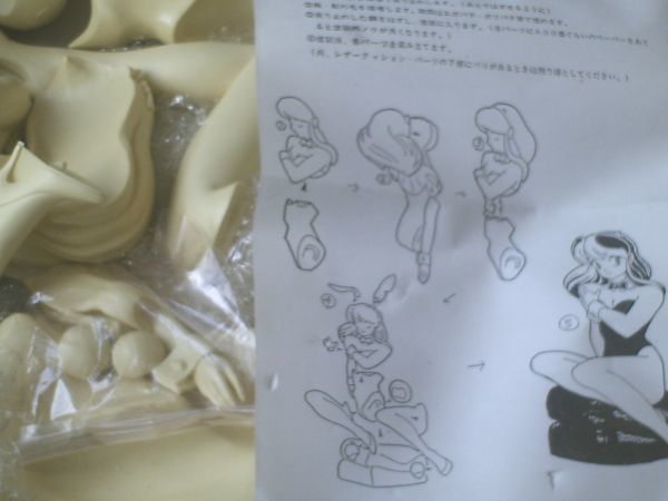 未組立【うる星やつら １/４ラム（キャスト製・限定品/製作・「ヘビーゲージ」加藤哲郎）】ＭＵＳＡＳＩＹＡ（ガレージキット）