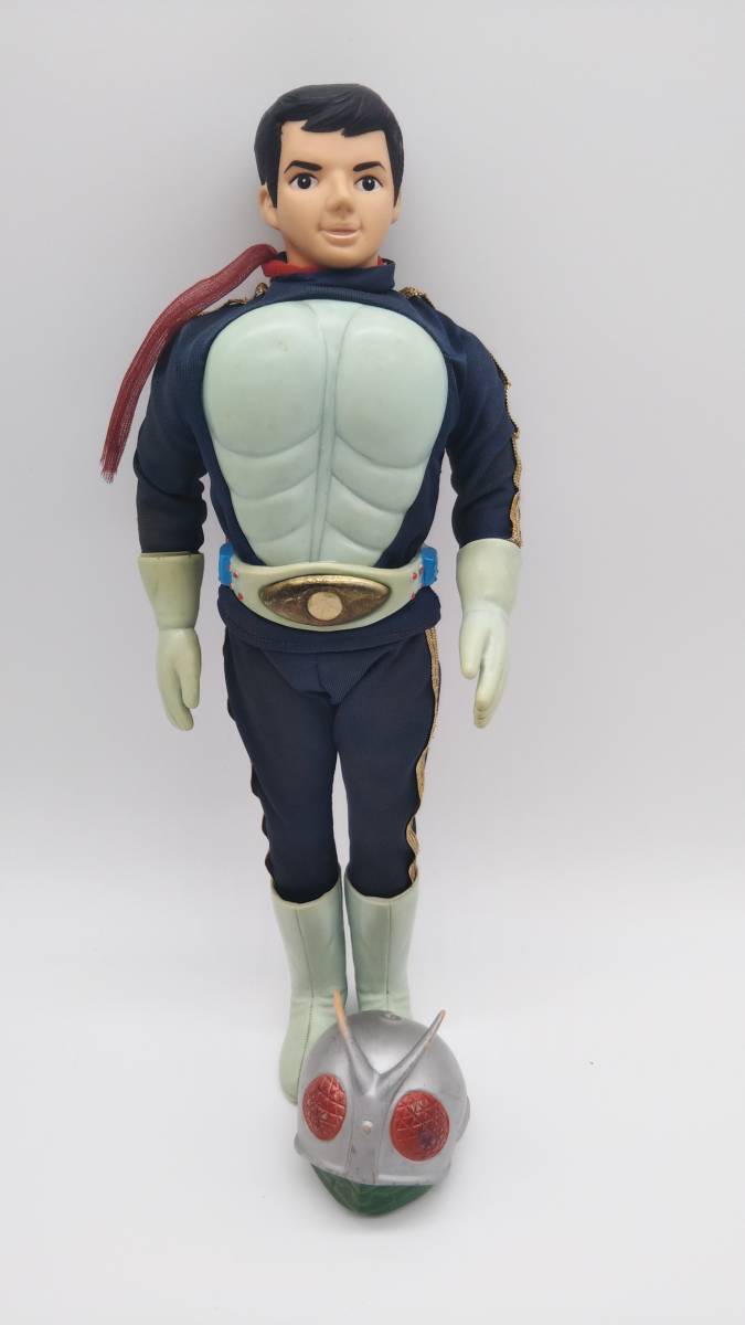 旧バンダイ　仮面ライダー1号　着せ替えライダー　検索　変身サイボーグ　ソフビ　正義の味方　ミクロマン　超合金