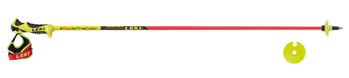 Racing Leki - Comp Junior Ski Worldcup Poles Winter LEKI 3D WCR – USA Size:120cm G&frasl;DH