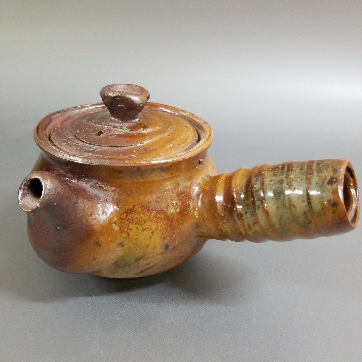 伝29)萩焼 佐々木建 煎茶道具 宝瓶 煎茶器 未使用新品 同梱歓迎