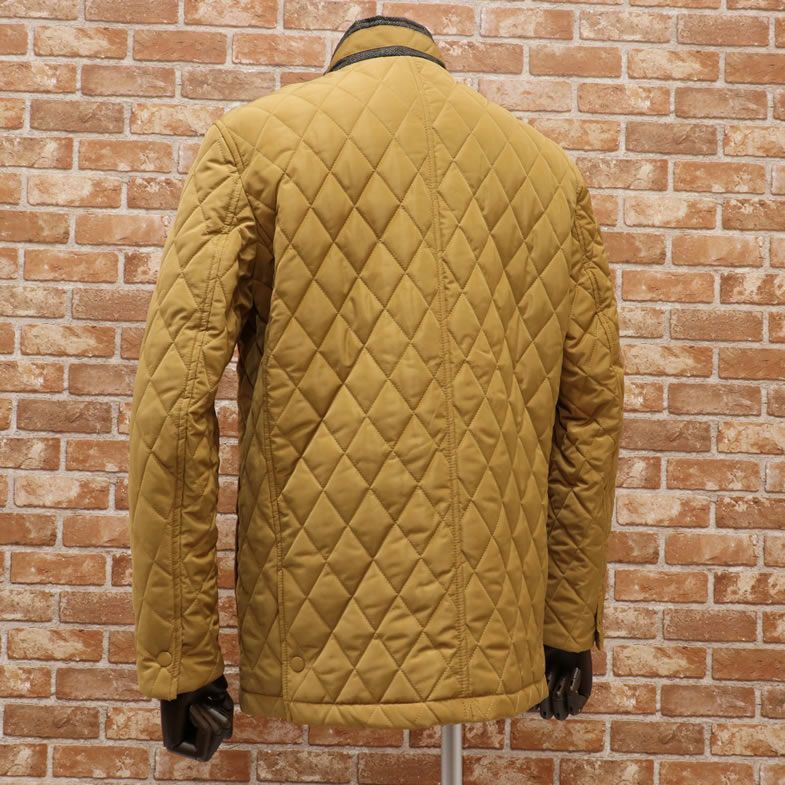 1円/秋冬/g-stage【伊】/46サイズ/キルティングジャケット 撥水 軽量 美艶ポリ フレサーモア ラベンハム調 新品/ベージュ/na303/ ブルゾン 1円\u2044秋冬\u2044g-stage\u204446サイズ\u2044キルティング 撥水 メンズ