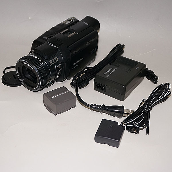 パナソニック ミニDVデジタルビデオカメラ NV-GS400 録画再生可能