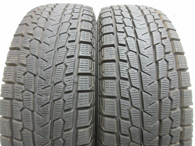 215-70R16 8.5分山 ヨコハマ アイスガードG075 中古スタッドレスタイヤ【2本】送料無料(S16-3830)