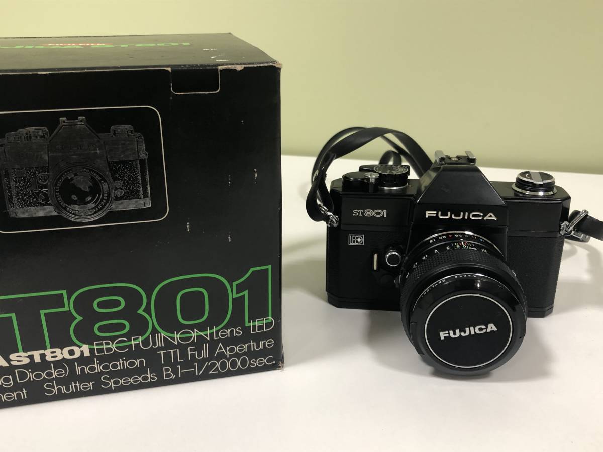 【動作品】FUJICA フジカ　ST801 EBC FUJINON カメラ ST801 FUJICA EBC フジカ FUJINON カメラ、光学機器 f 1:1.4 レンズ